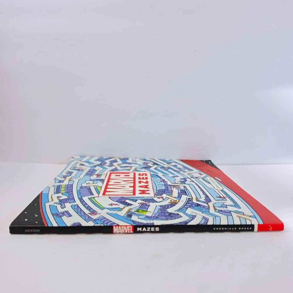 Marvel Marvel Mazes Activity Puzzle Book 2020 Softback Illustrations
